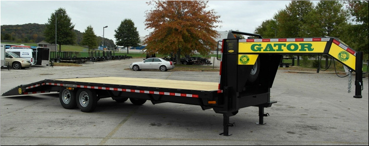 Gooseneck flat bed trailer for sale14k  Davidson County, Tennessee